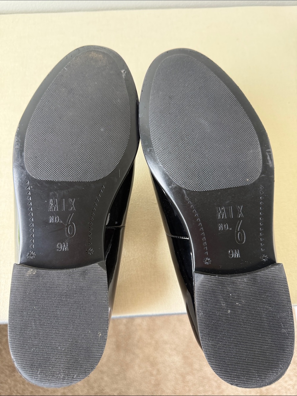 Mix No. 6 Men's Black Patent Slip-On Loafers - Picture 5 of 7